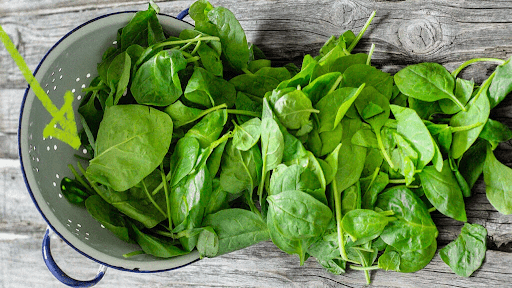 Vegetables that have most pesticides - spinach